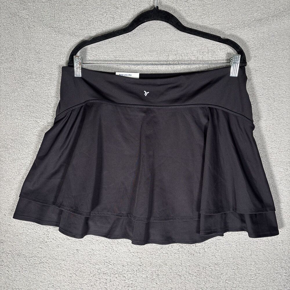 NWT Old Navy Active Powersoft High-Rise Go Dry Womens Size XL Tennis Skirt Black - Picture 10 of 14